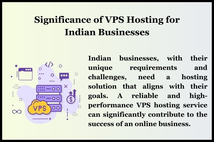 Significance of vps hosting for Indian Businessess